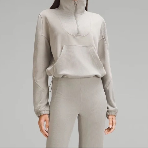 lululemon athletica Tops - Lululemon | Ribbed Softstreme Jacket | US W 4 | Riverstone